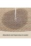 2 Pcs Set Kitchen Mats and Rugs for Floor, 44x75cm+44x120cm Long Washable Non Slip Woven Runner Rug, Rubber Grip Kitchen Floor Carpet Mats for Front of Sink, Laundry Room, Hallway (Khaki) - 5