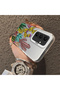 Samsung Galaxy S25 Fe Compatible Acrylic Hard Back Panel with Silicone Edges Cactus Pattern Phone Case - 4
