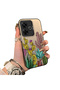 Xiaomi Poco M6 4g Compatible Acrylic Hard Back Panel with Silicone Edges Cactus Patterned Phone Case
