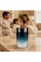AUTO FAMILY COLOGNE Black Odoor Car Perfume Air Freshener, Long Lasting Premium Fragrance, Luxury Glass Bottle Diffuser, Non-Toxic Essential Oil Aroma, Elegant Interior Scent - 2