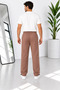 Men's Premium Quality 3-Thread Cotton Side-Tape Baggy Sweatpants - 4