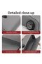 AUTO FAMILY Car-Shaped Tissue Box Holder, PU Leather Tissue Case with Anti-Slip Base, Auto Interior Organizer Napkin Holder, Luxury Car Accessories for Dashboard (Grey) - 4