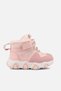 Warm Girls' Boots with Fur Inside and Orthopedic Velcro Fasteners - 2