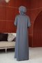Gül Design Dress-Black - 5