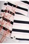 Striped Ribbed Leggings 1-10 Years Ecru - 4