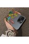 Cactus Patterned Phone Case with Acrylic Hard Back Panel and Silicone Edges Compatible with iPhone 14 Plus/15 Plus - 4