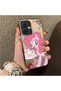 Tecno Spark Go 2(Km4) Compatible Acrylic Hard Back Panel with Silicone Edges Pinkie Pie Patterned Phone Case - 2