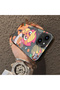 iPhone 13/14 Compatible Acrylic Hard Back Panel with Silicone Edges Applejack Patterned Phone Case - 4