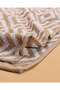 Beige Geometric Bath Towel - 3