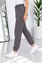 Premium Quality Comfortable Fit 3-Ply Cotton Tracking Pants with Elastic Waistband - 3