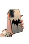 Samsung Galaxy S21 Fe Compatible Acrylic Hard Back Panel with Silicone Edges Batman Patterned Phone Case