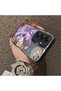 Samsung Galaxy S25 Compatible Acrylic Hard Back Panel with Silicone Edges Twilight Sparkle Pattern Phone Case - 4