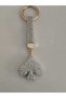 White Color Stone Fly Figure Keychain/Charm/Car Ornament - 4