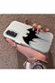 Xiaomi Redmi Note 11/Note 11S Compatible Acrylic Hard Back Panel with Silicone Edges and Batman Pattern Phone Case - 4