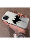 iPhone 13 Pro Max Compatible Acrylic Hard Back Panel with Silicone Edges Batman Patterned Phone Case - 3