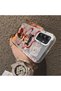 Samsung Galaxy A34 Compatible Acrylic Hard Back Panel with Silicone Edges Opaque Nezha Pattern Phone Case - 4