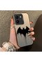 Phone Case for Vivo Y36 4G/5G Compatible Acrylic Hard Back Panel with Silicone Edges Batman Pattern - 2