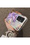 Samsung Galaxy S24 Plus Compatible Acrylic Hard Back Panel with Silicone Edges Twilight Sparkle Pattern Phone Case - 4