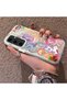 Samsung Galaxy S24 Fe Compatible Acrylic Hard Back Panel with Silicone Edges Pony Pattern Phone Case - 3