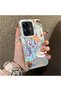 Realme C55 Compatible Acrylic Hard Back Panel with Silicone Edges Rainbow Dash Pattern Phone Case - 2