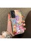 Samsung Galaxy M15 Compatible Acrylic Hard Back Panel Silicone Edged Phone Case with Pony Pattern - 2