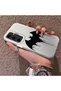 Samsung Galaxy S24 Fe Compatible Acrylic Hard Back Panel with Silicone Edges Batman Patterned Phone Case - 3