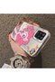 Pinkie Pie Patterned Phone Case with Silicone Edges and Acrylic Hard Back Panel Compatible with Samsung Galaxy A12/M12 - 4