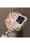 Vivo X200 Fe Compatible Acrylic Hard Back Panel Silicone Edged Fluttershy Patterned Phone Case - 4