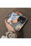 Samsung Galaxy A26 Compatible Acrylic Hard Back Panel Silicone Edged Rainbow Dash Patterned Phone Case - 4