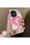 Tecno Spark 10 Pro(Ki7) Compatible Acrylic Hard Back Panel with Silicone Edges Pinkie Pie Patterned Phone Case - 2