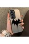 Infinix Hot 60I Compatible Acrylic Hard Back Panel with Silicone Edges and Batman Pattern Phone Case - 2