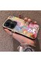 Realme C55 Compatible Acrylic Hard Back Panel with Silicone Edges and Pony Pattern Phone Case - 3
