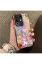 Vivo Y29 4g(V2434) Compatible Acrylic Hard Back Panel with Silicone Edges and Pony Pattern Phone Case - 2