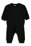 Cvl Printed Basic 6-18 Month Set - Black