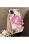 Realme C25Y/C21Y Compatible Acrylic Hard Back Panel with Silicone Edges Pinkie Pie Patterned Phone Case - 2