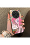 Xiaomi Redmi 14C 4G/5G Compatible Acrylic Hard Back Panel Silicone Edged Pinkie Pie Patterned Phone Case - 2