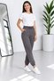 Premium Quality Comfortable Fit 3-Ply Cotton Tracking Pants with Elastic Waistband - 2