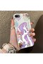 iPhone 7/8/Se 2020 2022 Compatible Acrylic Hard Back Panel with Silicone Edges Rarity Pattern Phone Case - 3