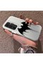 Samsung Galaxy S25 Fe Compatible Acrylic Hard Back Panel with Silicone Edges Batman Patterned Phone Case - 3