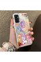 Samsung Galaxy F23 Compatible Acrylic Hard Back Panel with Silicone Edges and Pony Pattern Phone Case - 2