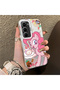 Infinix Hot 60 Pro Plus Compatible Acrylic Hard Back Panel with Silicone Edges Pinkie Pie Patterned Phone Case - 2