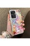 Realme Note 60 Compatible Acrylic Hard Back Panel with Silicone Edges and Pony Pattern Phone Case - 3