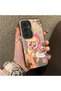 Samsung Galaxy S24 Plus Compatible Acrylic Hard Back Panel with Silicone Edges Applejack Patterned Phone Case - 2