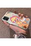 Samsung Galaxy A06 4G/5G Compatible Phone Case with Acrylic Hard Back Panel and Silicone Edges Applejack Pattern - 3