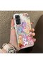 Samsung Galaxy A34 Compatible Acrylic Hard Back Panel Silicone Edged Phone Case with Pony Pattern - 2