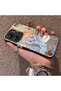 Xiaomi Poco C65 Compatible Acrylic Hard Back Panel with Silicone Edges Rainbow Dash Pattern Phone Case - 3