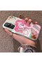 Xiaomi Redmi K50 Ultra Compatible Acrylic Hard Back Panel with Silicone Edges Pinkie Pie Patterned Phone Case - 3