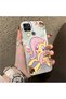 Realme C25Y/C21Y Compatible Acrylic Hard Back Panel with Silicone Edges Fluttershy Patterned Phone Case - 2
