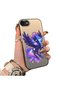 Princess Luna Pattern Phone Case with Acrylic Hard Back Panel and Silicone Edge, Compatible with iPhone 7/8/Se 2020 2022
