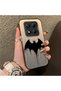 Xiaomi Redmi Note 14 Pro 4G/5G Compatible Acrylic Hard Back Panel with Silicone Edges Batman Patterned Phone Case - 3